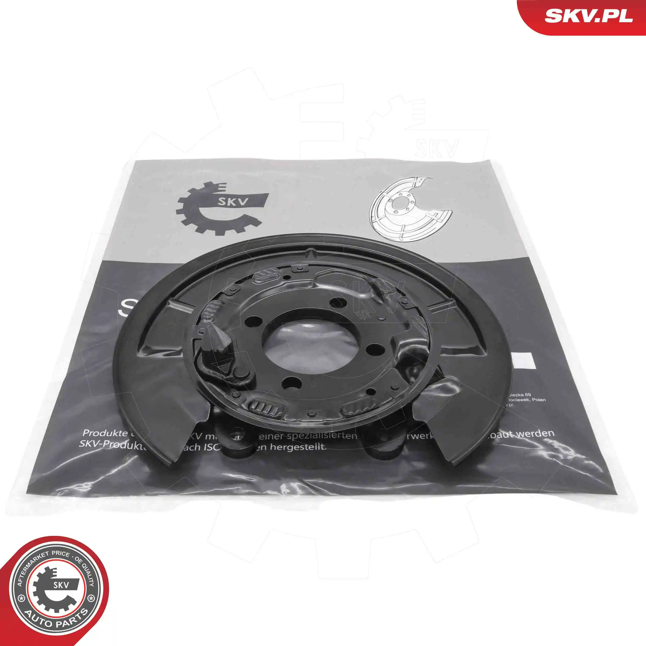 Splash Guard, brake disc